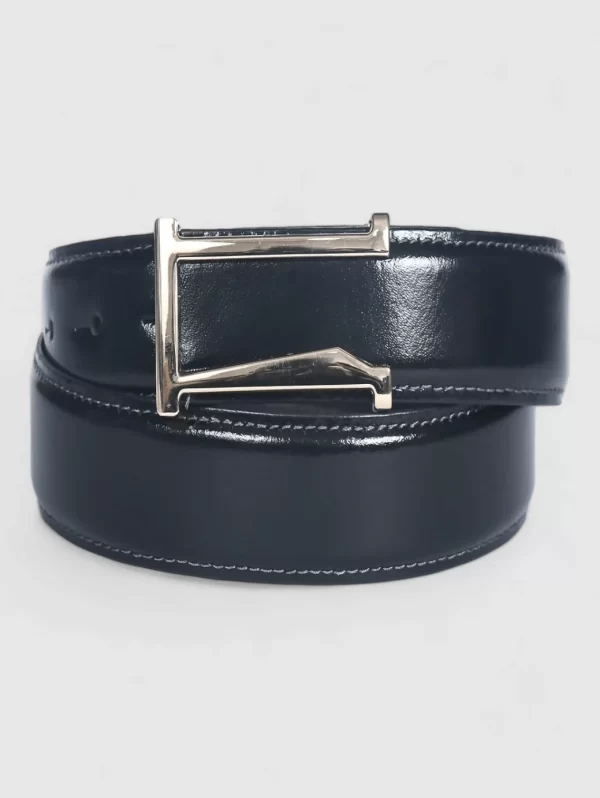 Profile Leather Belt for men