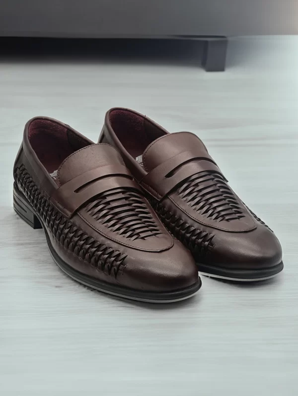Leather shoes for men